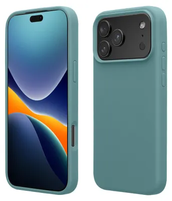 Produktbild von kwmobile Handyhülle für iPhone 17 Pro Hülle, für iPhone 17 Pro Case - Hülle Silikon - kabelloses Laden - Antique Stone