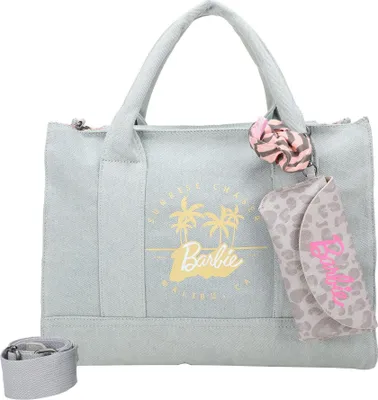 Produktbild von Fritzi aus Preußen Schultertasche Umhängetasche Malibu Denim Limited Barbie Tote Bag Fresh Blue hellblau