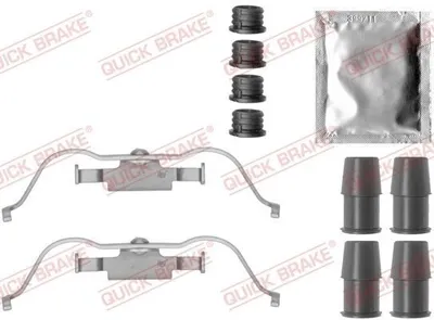 Produktbild von QUICK BRAKE 109-1790 Zubehörsatz Scheibenbremsbelag Vorne für LAND ROVER Range Rover III (L322)