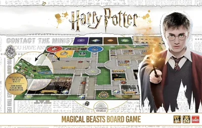 Produktbild von Harry Potter - Magic Beasts Brettspiel