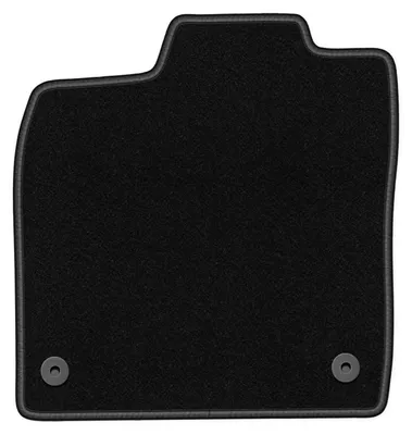 Produktbild von Fahrermatte Automatte Velours Schwarz für Volkswagen ID.3 2019-