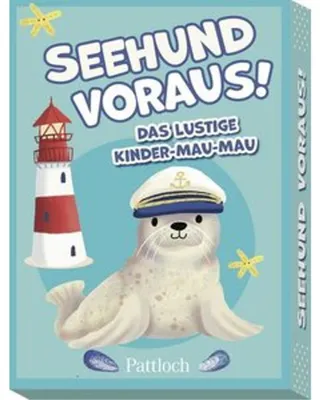 Produktbild von Reise-Kartenspiel nach Mau-Mau- oder UNO-Prinzip mit Meeres-Illustrationen für Kinder ab 5 und Familie
