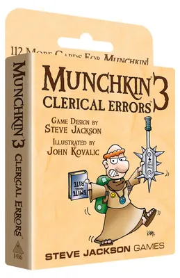 Immagine prodotto di Munchkin 3: Errori Clericali