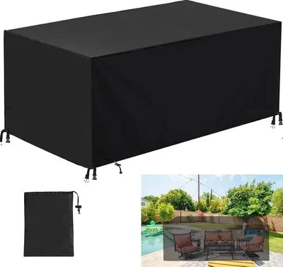 Image de Housse imperméable pour meubles de jardin, protection UV, Oxford 420D, 1 pièce