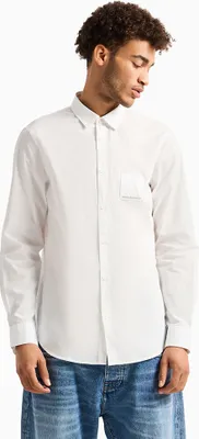Produktbild von Armani Exchange 6dzc20_znxlz Langarmhemd Weiß M Mann Weiß M