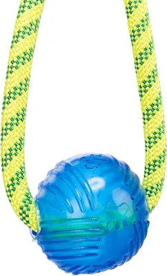 Produktbild von TRIXIE 33662, Hund, Kugellager, Blau, Grün, Gelb, Thermoplastischer Gummi (TPR), 6 cm, 400 mm