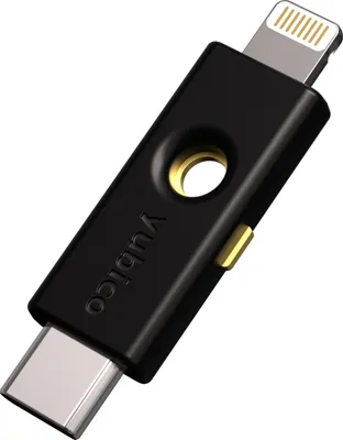 Obrázek produktu pro Yubico YubiKey 5Ci - USB-C/Lightning Security Key (5060408464243)