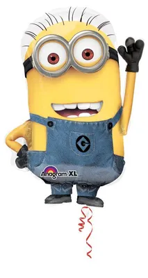 Produktbild von amscan Folienballon SuperShape Minion 40x63cm