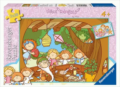 Obrázok produktu pre Little Wingels: V domčeku na strome (2 x 20) (NOVINKA) - Ravensburger 08986