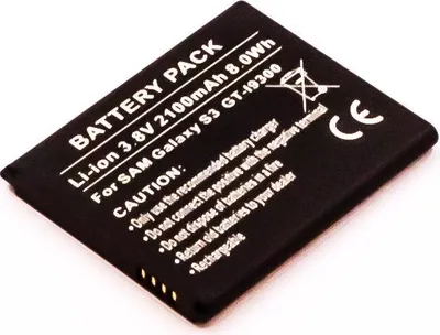 Produktbild von Akku für SAMSUNG GALAXY S III, S 3 ersetzt EB-L1G6LLU, EB-L1G6LVA, EB-L1G6LLUC