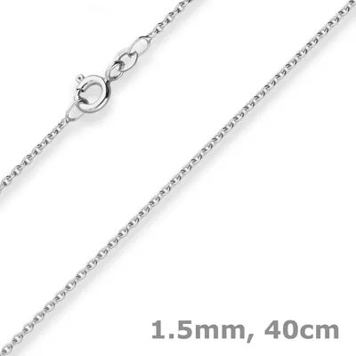 1-5mm-Rund-Ankerkette-aus-333-Weißgold-40cm