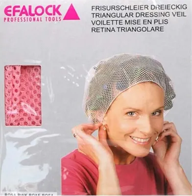 Produktbild von Efalock Frisurenschleier dreieckig rosa