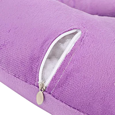 Productafbeelding van Borststeunkussen voor massage en spa in schoonheidssalon of thuis, 2 kleuren (paars)