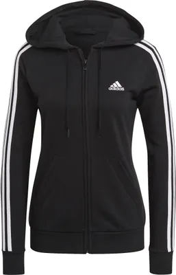 Produktbild von Adidas Damen 3-Streifen Full-Zip Kapuzenjacke - GL0792, Textil:S