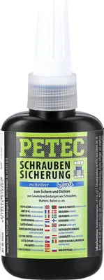 Produktbild von PAULIMOT PETEC Schraubensicherung mittelfest, blau, 50 g