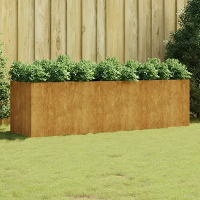 Produktbild von vidaXL Hochbeet 280x80x80 cm Cortenstahl