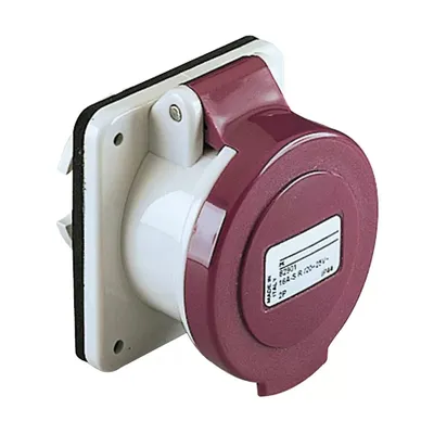 Immagine prodotto di Presa da incasso Schneider Electric, 32 A, 3 poli, 20-25 V CA, IP44 82916