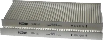 Produktbild von PURFLUX AH404-2 Innenraumfilter Pollenfilter für KIA SORENTO I (JC) für HYUNDAI TUCSON (JM)