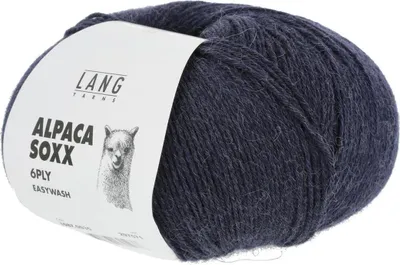 Produktbild von Lang Yarns - Alpaca Soxx 6-fach/6-PLY 0035 marine melange