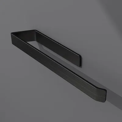 Produktbild von Schwarze Selbstkleb-Trockenhalter für Badezimmer, Schlafzimmer, Küche