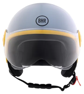 Produktbild von BHR 835 SPECIAL, Demi-Jet Helm ECE 22.06, Kratzfestes Visier, Mikrometrischer Verschluss & abnehmbare Wangenpolster, Grau, L