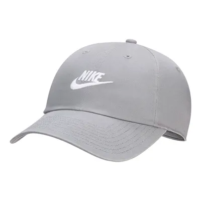 Zdjęcie produktu dla Nike Club Futura Wash Particle Grey/White L/XL Czapka z daszkiem