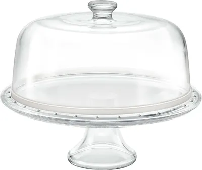 Produktbild von Borgonovo Kuchenständer Palladio mit Deckel 31 cm Glas 13504542