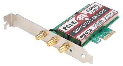 Image de Carte réseau sans fil de bureau Intel 5300 WIE4530 à double bande 2,4 GHz/5 GHz, débit de 450 Mbps