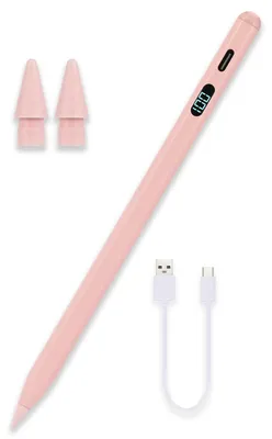 Productafbeelding van NK iPad-pen 2018-2025, iPad-pen met magnetische bevestiging, lichtgewicht, LED-display