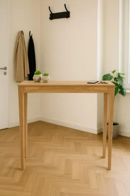 Produktbild von Konsole Konsolentisch Flurkonsole Wildeiche
