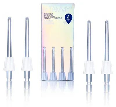 Image de VITAMMY AQUARIUS : embouts de rechange pour hydropulseur, lot de 4