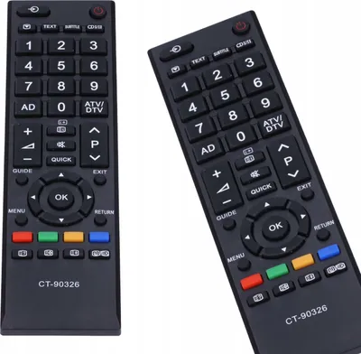 Produktbild von TV-Fernbedienung Ersatz CT-90326 für Toshiba 3D Smart LED LCD TV 42RV635DB 40LV665DB 42AV635DB CT-90326