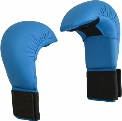 Produktbild von Karate Faustschutz blau Größe - S