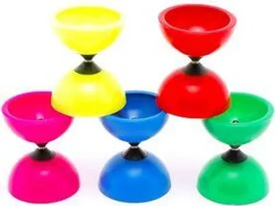 Produktbild von MB Diabolo Pinocchio Ø 75 mm x Länge 85 mm 65 g blau