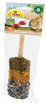 Productafbeelding van JR Farm PlasticFree Knapperijs, 45 gram - 7 stuks