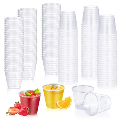 Immagine prodotto di 150 bicchieri di plastica per feste – Resistenti e riutilizzabili
