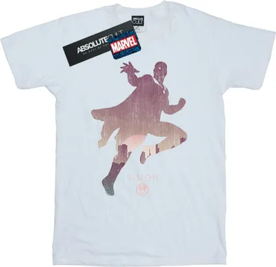 Produktbild von Marvel - T-Shirt für Herren BI43385 (4XL) (Weiß)
