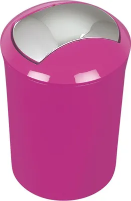 Produktbild von Spirella Design Kosmetikeimer 10.15360 "Sydney" mit Schwingdeckel 5 Liter (ØxH): 19 x 30 cm Pink