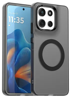 Produktbild von Techsuit - CandyCase MagSafe-Hülle für Motorola Moto G86 - schwarz
