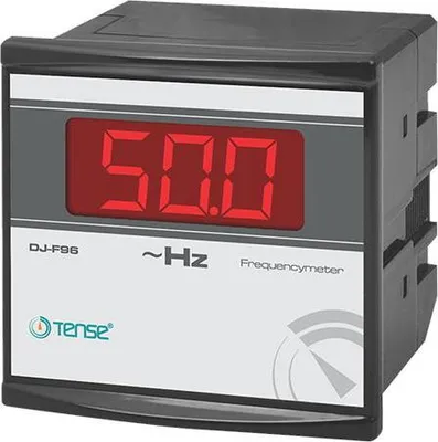 Produktbild von Digitaler Einbau-Frequenzmesser für Schalttafel, 97x97mm, 1-400Hz, 15-500V AC