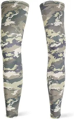 Productafbeelding van Fietshulzen Camouflage - Beenwarmers - Bescherming tegen de zon - UV-bescherming UPF50+ - One Pair - Camouflage