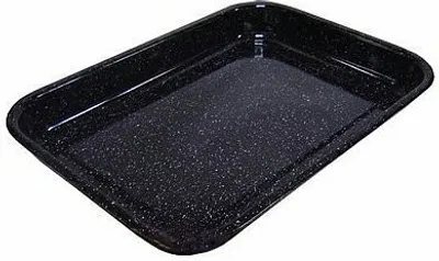 Obrázok produktu pre plech na pečenie 29x23x5cm so smaltovaným povrchom