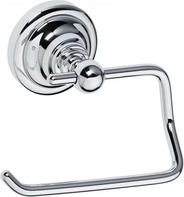 Produktbild von Toilettenabroller WC ohne Deckel RETRO aus Chrom 13,5x10x9 cm BEMETA