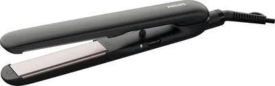 Obrázek produktu pro Philips Essential HP8321/00 nástroj na úpravu vlasů Žehlička na vlasy Warm Black 1,8 m