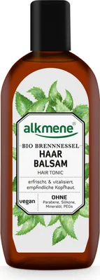 Produktbild von alkmene Haarbalsam mit Bio Brennnessel - Haarwasser mit Provitamin B5 für empfindliche Kopfhaut & feines Haar 1x 250 ml
