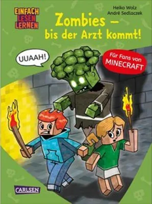 Produktbild von Lesenlernen mit Spaß - Minecraft 1: Zombies - bis der Arzt kommt!