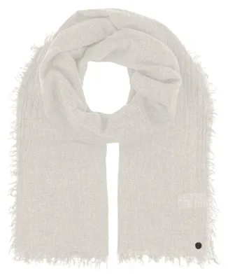 FRAAS Schal Wollschal mit Schnittfransen in beige