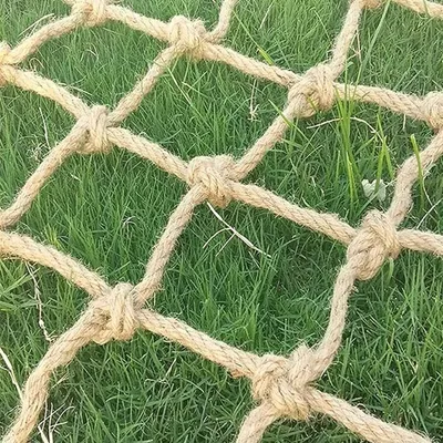 Obrázek produktu pro Bezpečnostní síť pro děti a hřiště (vyrobená z konopného lana)