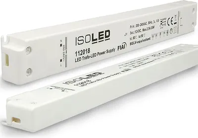 Produktbild von ISOLED LED Trafo 12V/DC, 0-30W, ultraslim, SELV