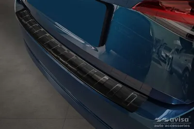 Zdjęcie produktu dla Osłona krawędzi bagażnika Skoda Octavia IV. 2020- (liftback, ciemny, grafitowy)